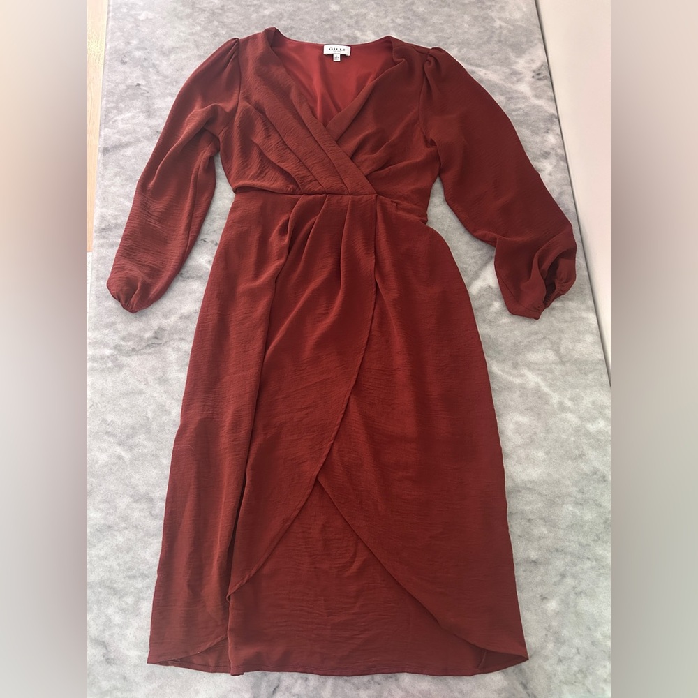 Gilli Classic Wine Red Dress - Size L